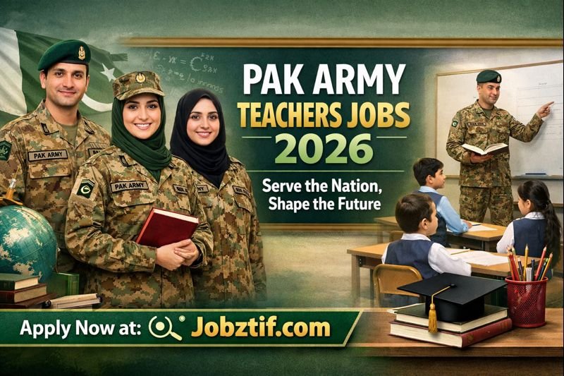 Pak Army Teachers Jobs 2026 Apply Online – Latest Teaching Vacancies in Pakistan