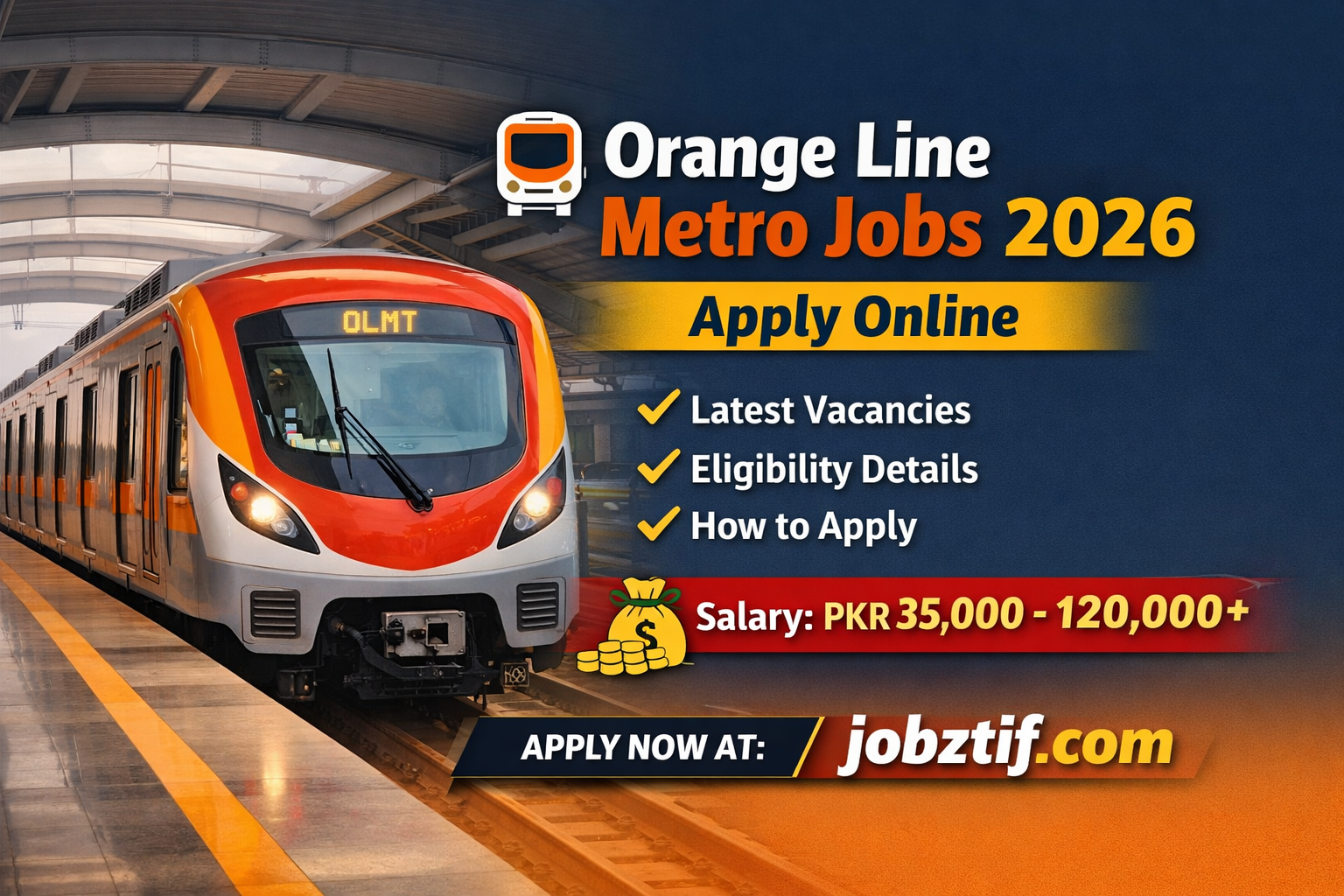 Orange Line Metro Jobs 2026 | Apply Online