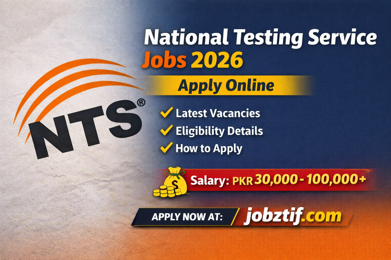 National Testing Service Jobs 2026 – Apply Online Today
