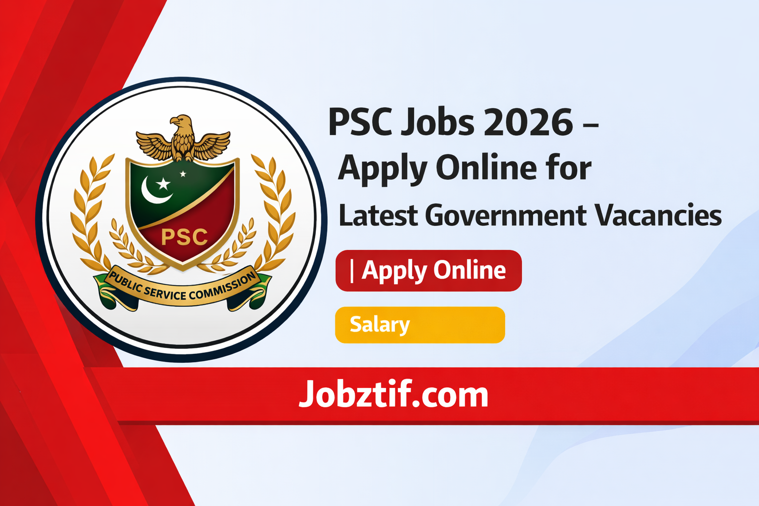 PSC Jobs 2026 – Apply Online for Latest Government Vacancies