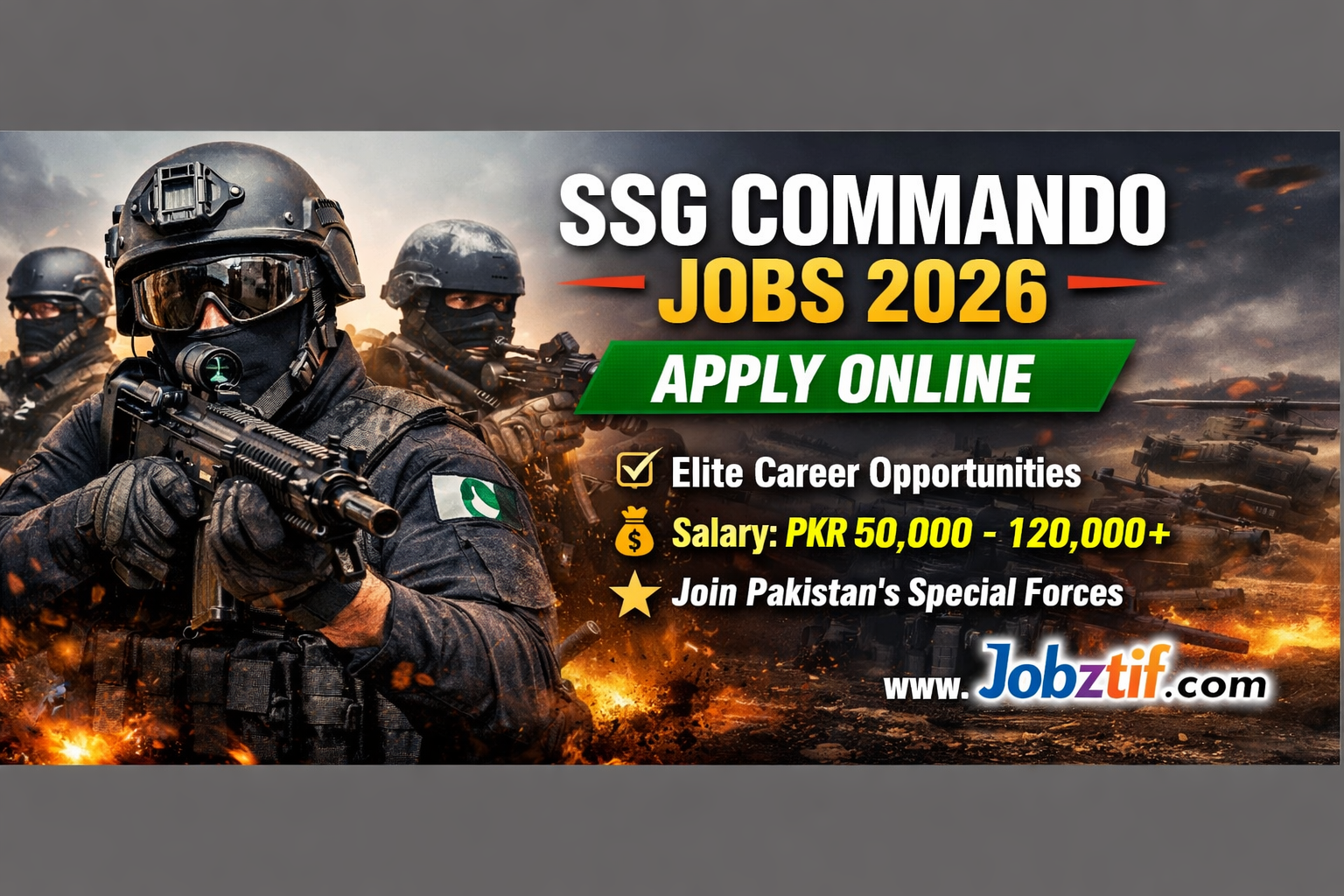 SSG Commando Jobs 2026 – Apply Online Today