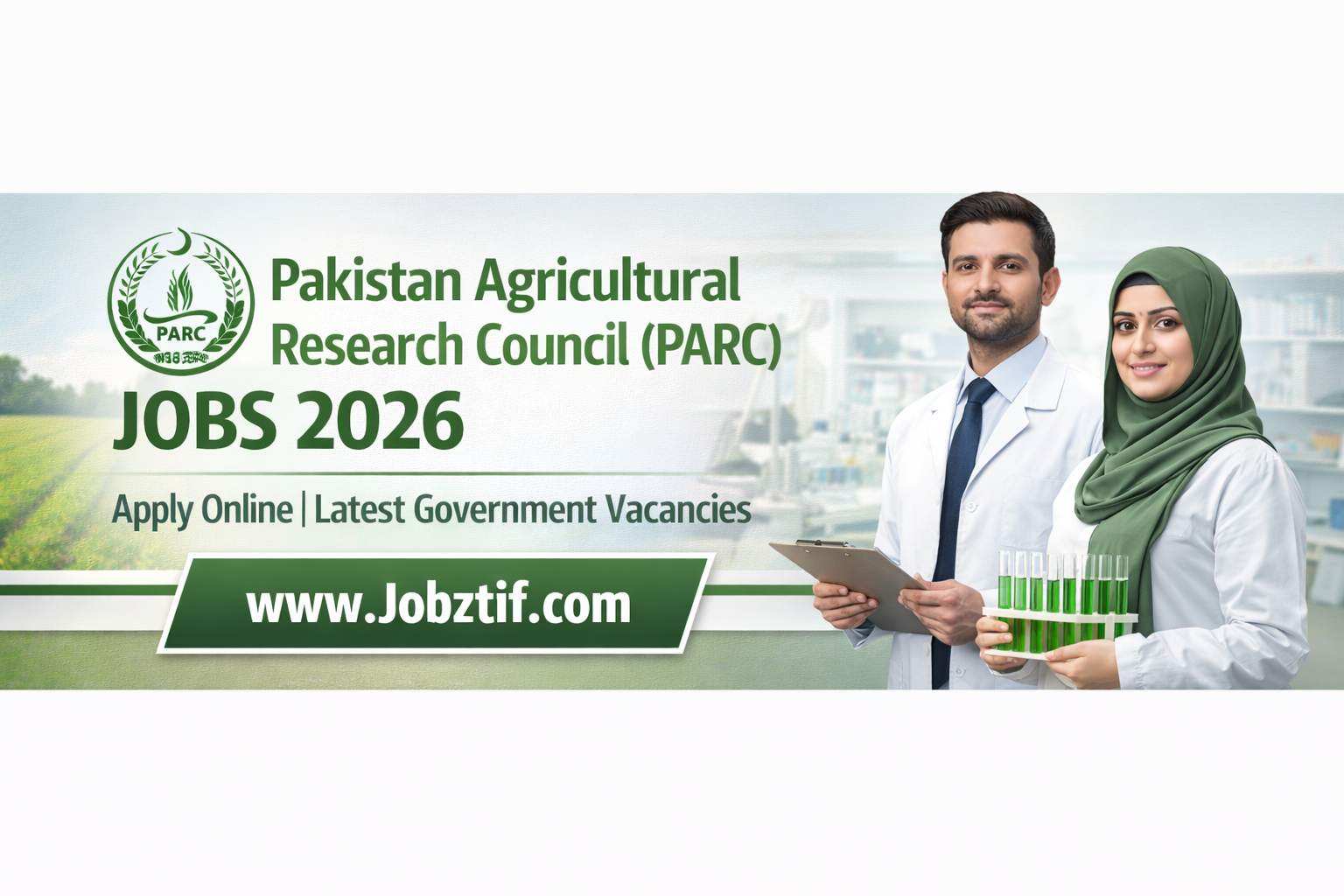 Pakistan Agricultural Research Council PARC Jobs 2026 – Apply Online for Latest Vacancies