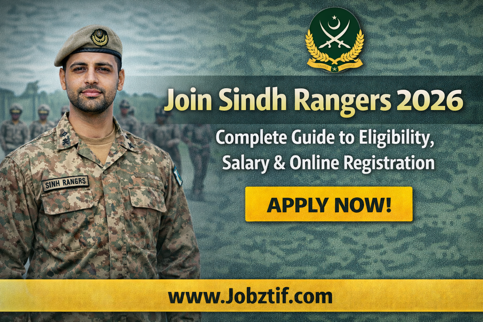 Join Sindh Rangers 2026 – Complete Guide & Online Registration