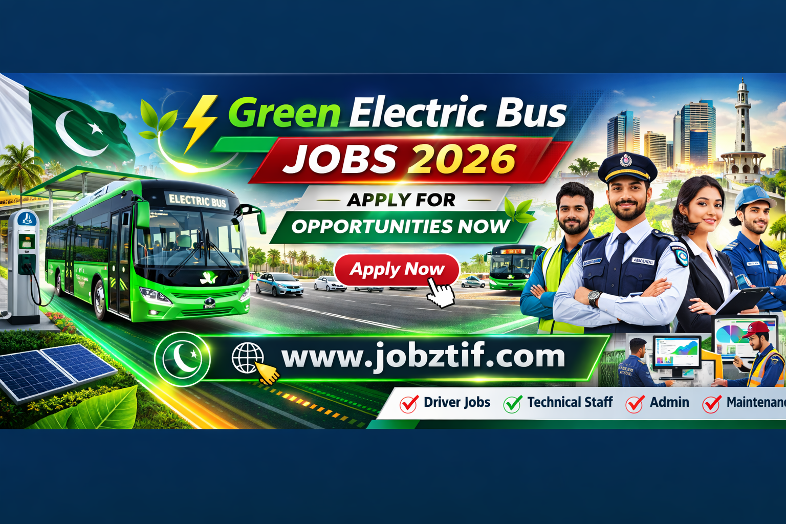 Green Electric Bus Jobs 2026 – Apply for Opportunities Now