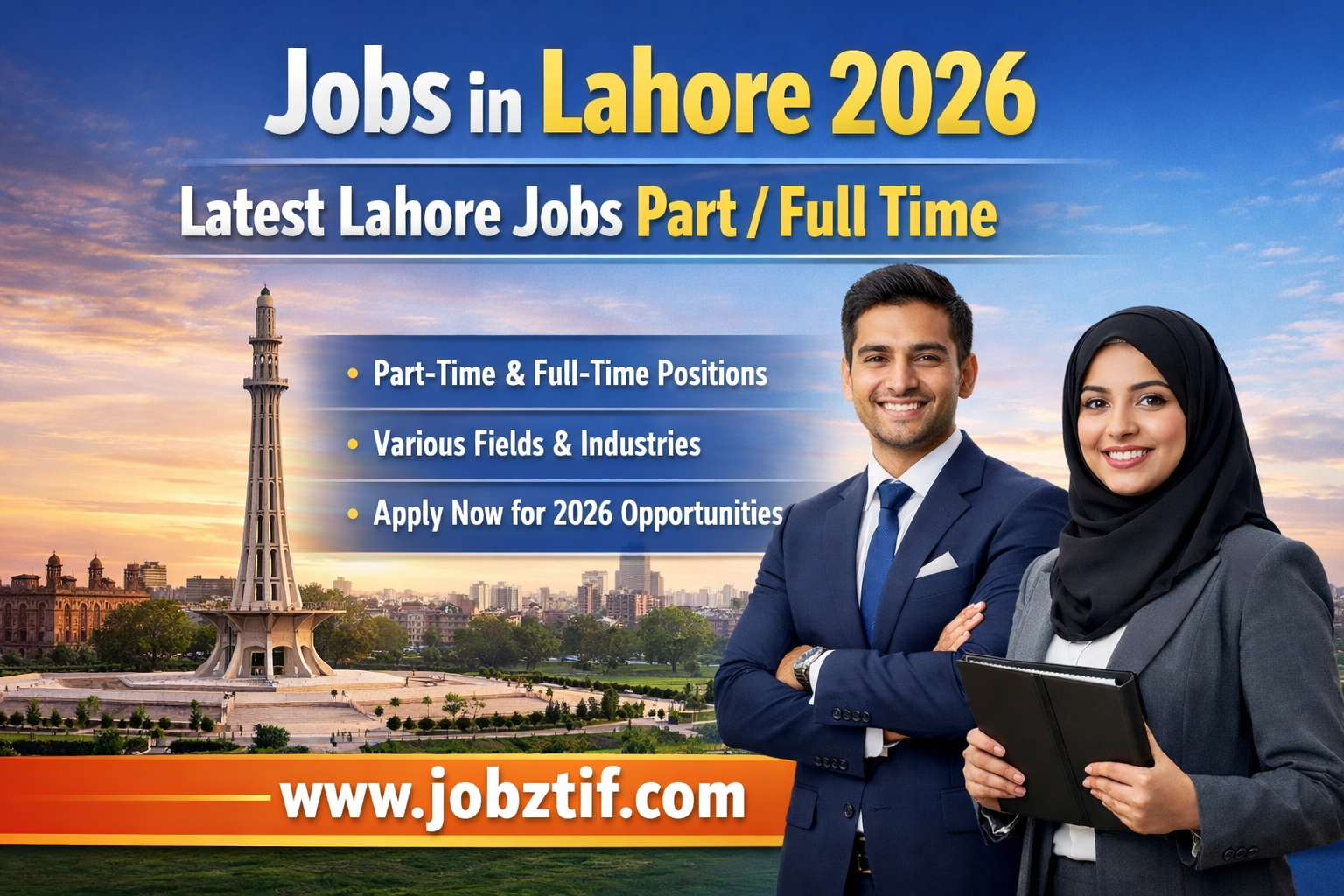 Jobs in Lahore 2026 – Latest Lahore Jobs Part / Full Time