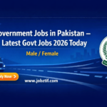 Government Jobs in Pakistan – Latest Govt Jobs 2026 Today