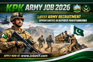 KPK Army Job 2026 – Latest Army Recruitment Opportunities in Khyber Pakhtunkhwa