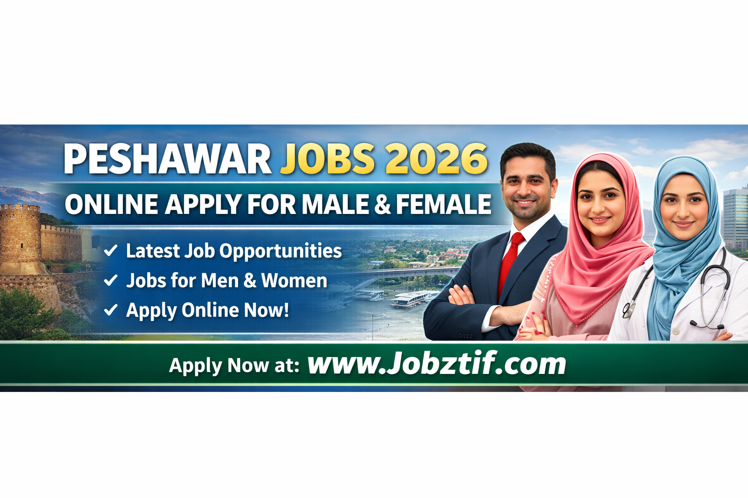 Peshawar Jobs 2026 | Online Apply for Male & Female