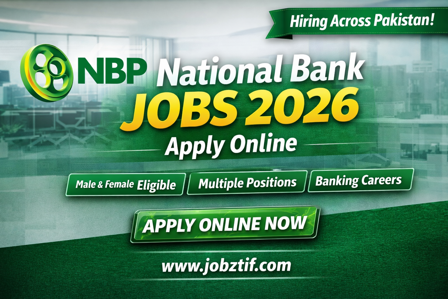 National Bank Jobs 2026 – Apply Online for Latest Banking Careers